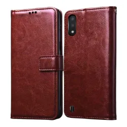 Solimo Flip Leather Mobile Cover