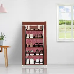 Solimo Foldable Shoe Rack 5 layer