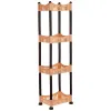 Solimo Four-Tier Multipurpose Plastic Rack