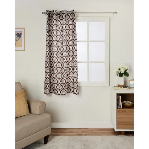 Image of Solimo Premium Polyester Cotton Curtains SO2