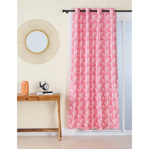 Image of Solimo Premium Polyester Opaque Tab Top Curtains