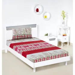 Solimo Single Bedsheet Set – Multicolor