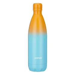 Solimo Stainless Steel Insulated Dual Colour Bottle