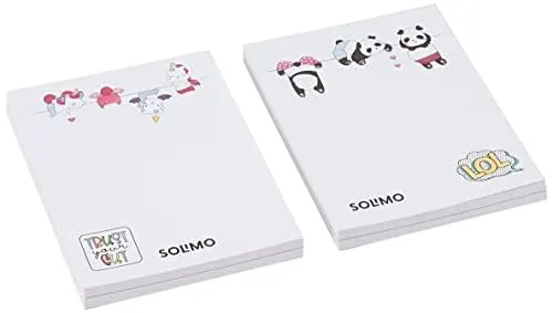 Image of Solimo Writing Pads – Daily/Weekly Planner, 50 Pages