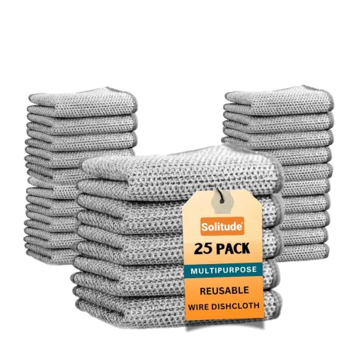 Image of Solitude 25 Pack Cleaning Dish Wash Cloth 