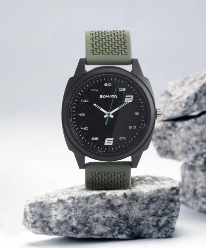Image of SONATA Analog Watch - For Men 77086PP03W