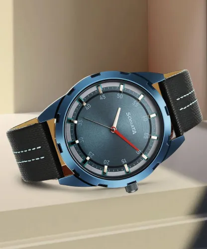 Image of SONATA Blues Analog Watch - For Men