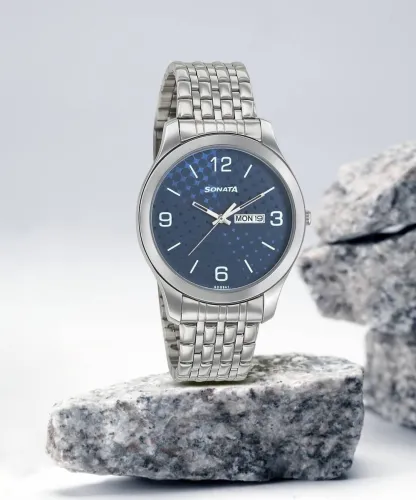 Image of SONATA NXTII Analog Watch - For Men NP77063SM06