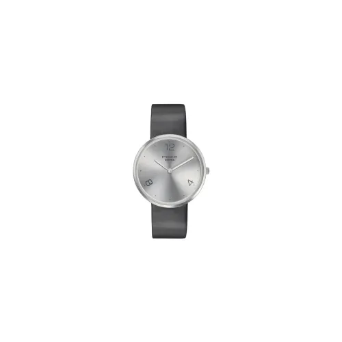 Image of Sonata Poze Quartz Analog Silver Dial Leather Strap Watch 