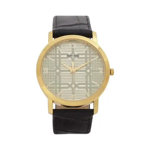 Image of Sonata Quartz Analog Silver Dial Men Watch