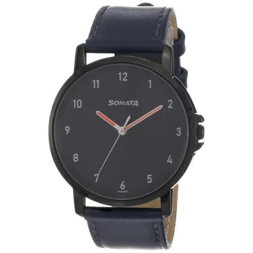 Image of Sonata quartz analog watch 