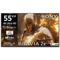 Sony BRAVIA 55inch 4K UHD Google TV (2M2 Series) | Model: K-55S25BM2