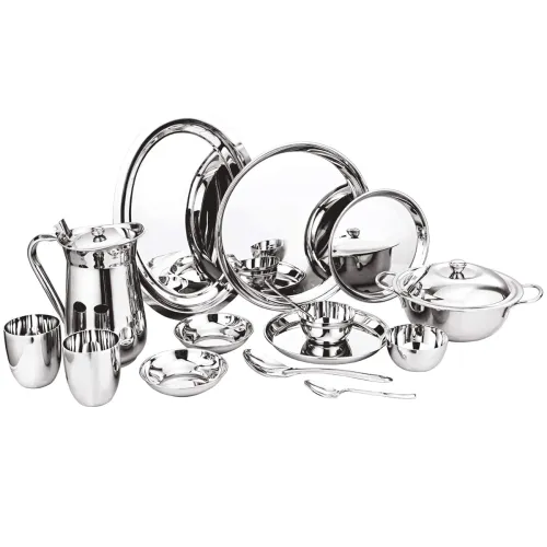 Image of Sorabh 24KDS-24 Stainless Steel Dinner Set