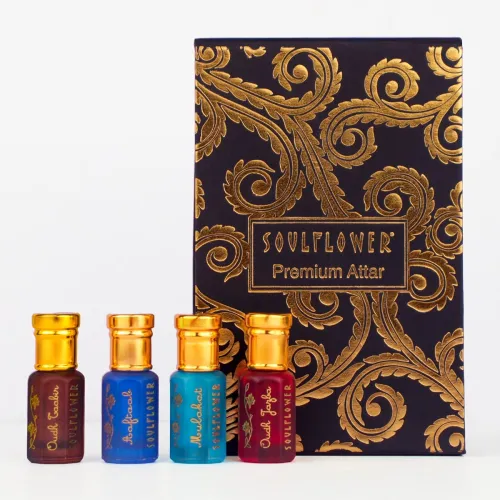 Image of Soulflower Premium Attar Alcohol Free luxury Perfume
