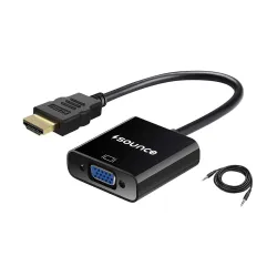 Sounce HDMI to VGA Adapter 1080P with Audio