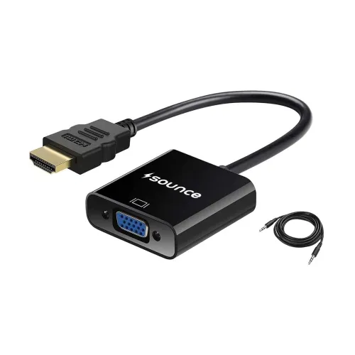 Image of Sounce HDMI to VGA Gold Plated High-Speed 1080P