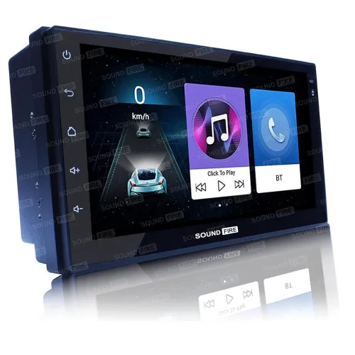 Image of SOUND FIRE NEXGeneration Android 2Din 7'' Inch Ultra HD Capacitive Polegadas Touch Screen GPS