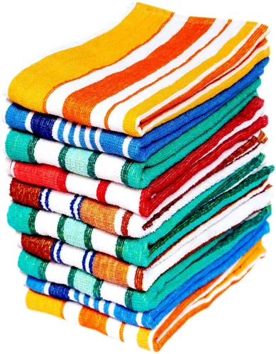 Image of Space Fly Cotton Hand Towel (320 GSM, Pack of 10)