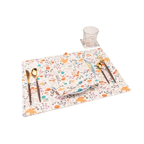 Image of SPACES Essentials Splendor Kitchen Linen Set by Welspun (12)
