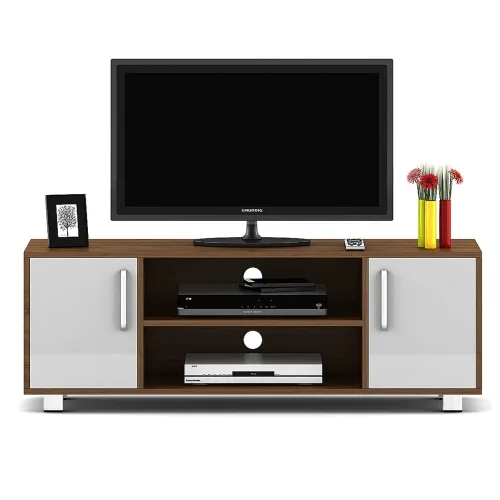 Image of Spacewood TV Unit BRIO - Natural Teak, 15.82 * 47.40 * 17.99 (KOSTVBRIO-Q48)