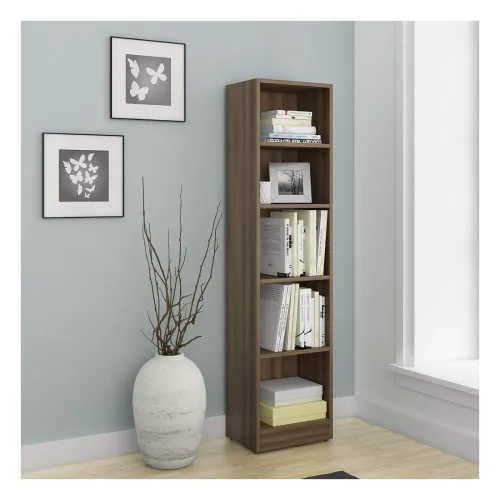 Image of Spacewood William Book Case, 1600 X 400, 5 Shelves