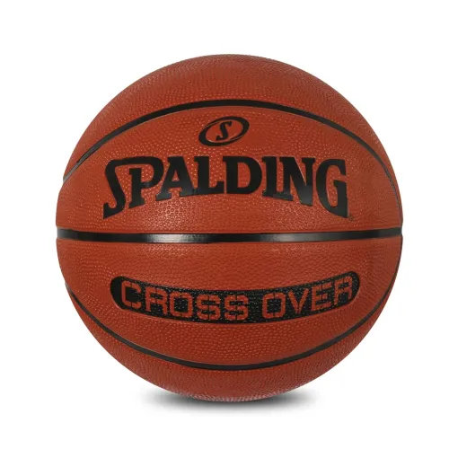 Image of Spalding Crossover Rubber Moulded Basketball