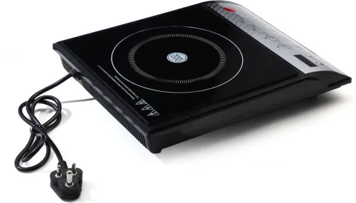 Image of Spalin 2000 W Induction Cooktop Push Button (Black, Induction Cooktop ChefPro).