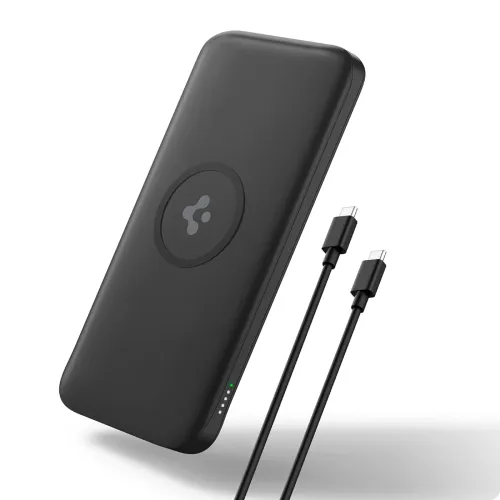 Image of Spigen 2-in-1 10000mAh Power Bank (20W, Wireless + USB-C)