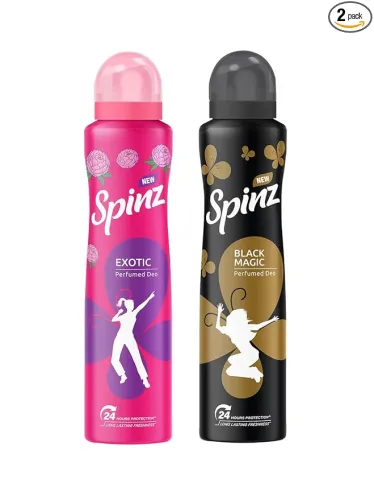 Image of SpinZ Exotic & Black Magic Deo (200ml x 2)