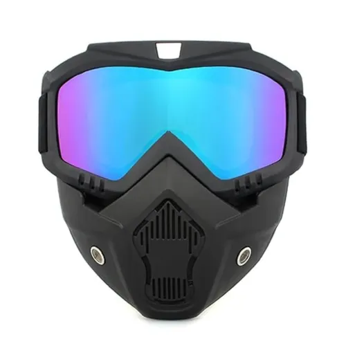 Image of SPITEN Motorcycle Goggle mask Anti Scratch UV Protective Face Mask