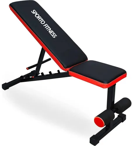 Image of Sporto Fitness S-102 Exercise Multipurpose Fitness Bench