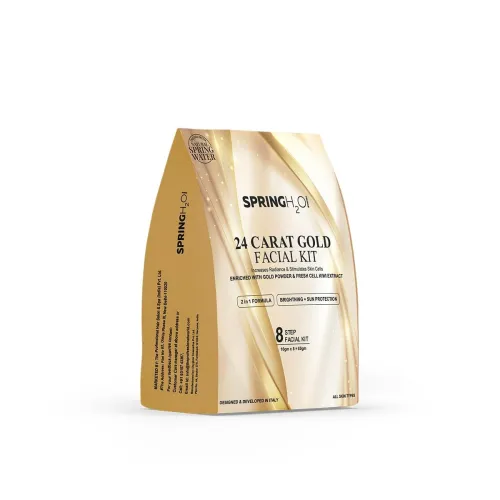 Image of SPRING H2O 24K Gold Facial Kit 80g