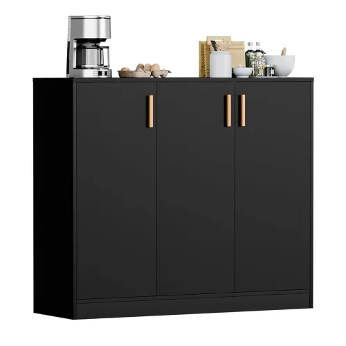 Image of Spyder Craft Buffet Cabinet with Storage 3-Door