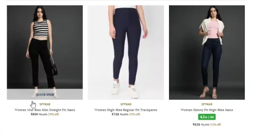 Image of Spykar Jeans Minimum 70% Discount
