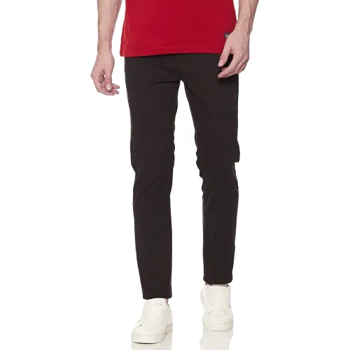 Image of Spykar Men's Casual Slim Fit Pants