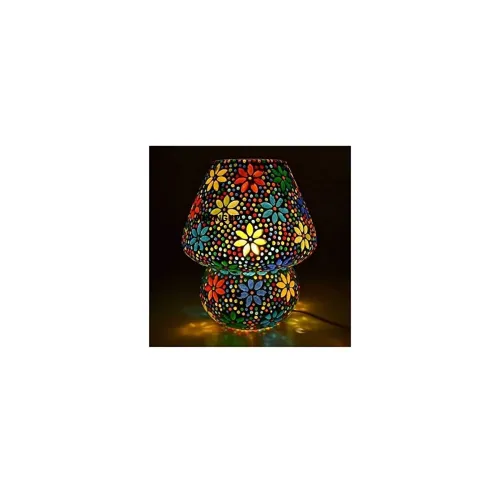 Image of SR LIGHTING HOUSE Glass LED Table Lamp, Multicolour, Pack Of 1