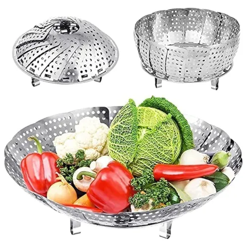 Image of Stainless Steel Steamer Basket