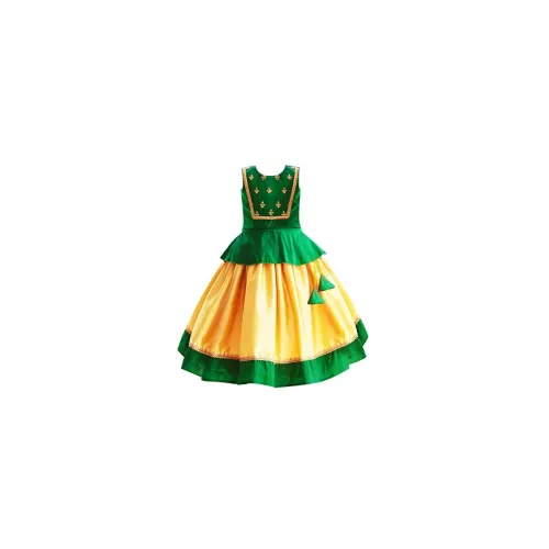Image of Stanwells Kids Lehenga Choli for Girls Silk