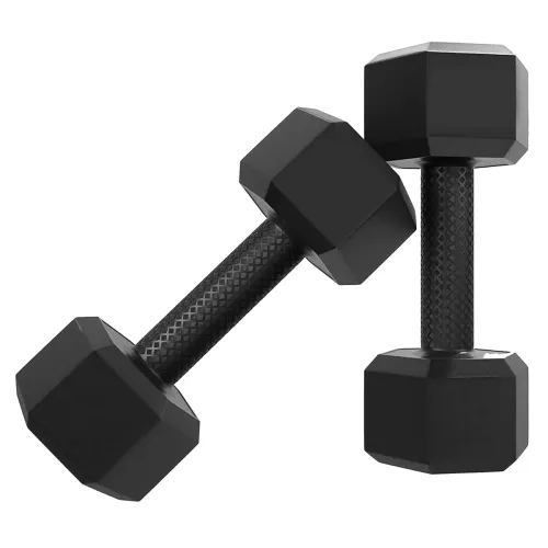Image of Star X Hexa PVC Dumbbell Set 1kg*2