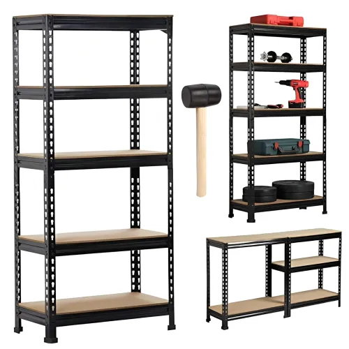 Image of STAR WORK Black Adjustable Shelf