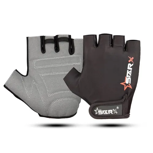Image of STAR X Minati Gym Gloves Grey,Black for Men and Women
