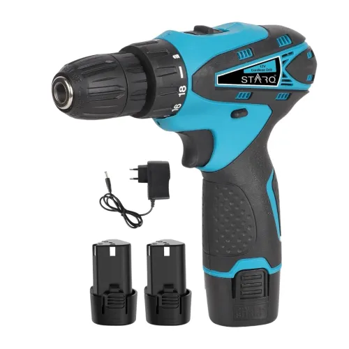 Image of STARQ 12V Li-ion Dual Speed Keyless Chuck Drill