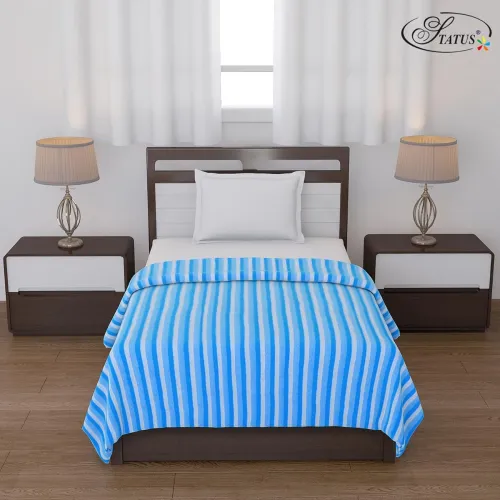 Image of Status All Season Multipurpose Polar Fleece Light Weight Blanket