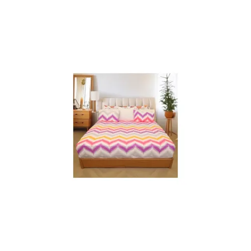 Image of Status Contract -2024 Cotton Rich Double Bedsheet with 2 Pillow Covers