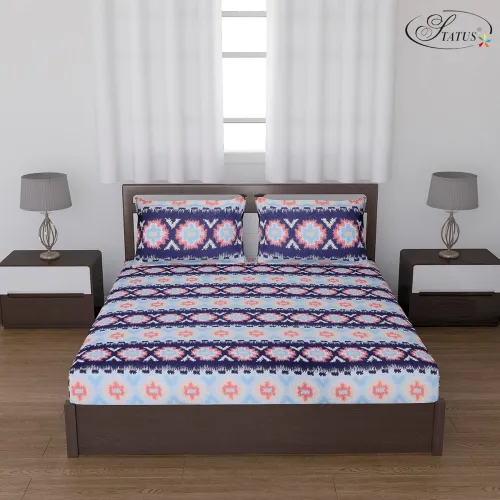 Image of Status Contract Spring Summer Collection Double Bedsheet