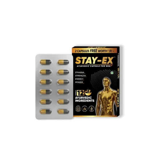 Image of STAY-EX Ayurvedic Capsules for Men
