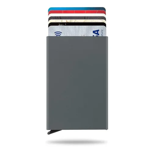 Image of Stealodeal Aluminium RFID Blocking Pop Up Credit/Debit Card Holder Case for Men