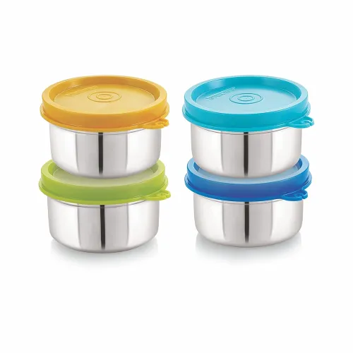 Image of Steel Containers Size Deep 150ml x 4