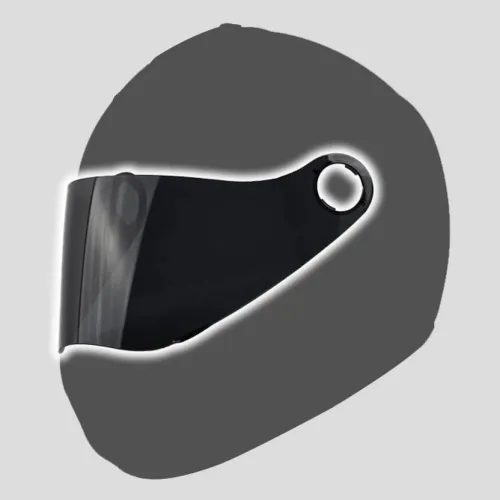 Image of Steelbird (SB) Visor for SBH-34, SB-39, Rox, M16, Rox Dual Visor for all models Motorbike Helmet