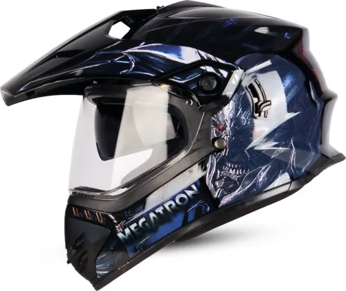 Image of Steelbird SBH-13 Transformers Megatron Full Face Helmet